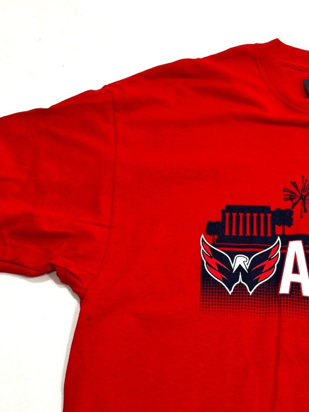 Washington Capitals 2018 Stanley Cup Champions All Caps T Shirt Mens XL NWT - Picture 7 of 16